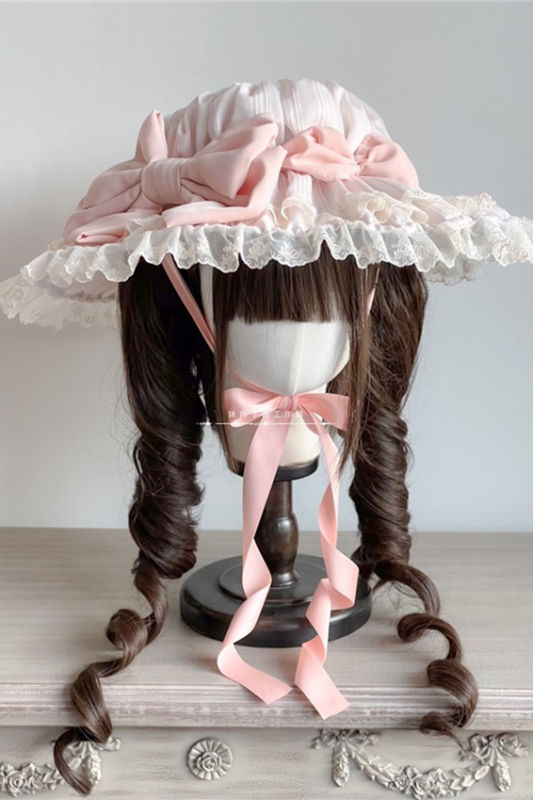 Antique Doll Handmade Lolita Hat