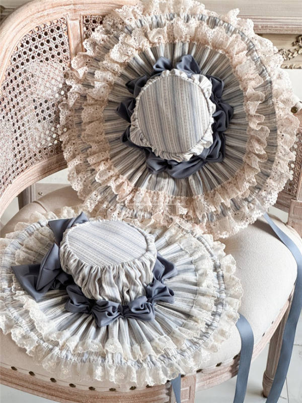 Antique Doll Handmade Lolita Hat
