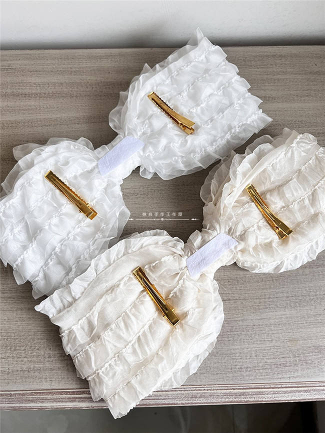 The Spring of Poetry in the Mist Bowknot Top Hairclip