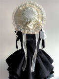 Antique Doll Handmade Lolita Hat
