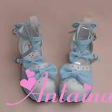 Sweet Two Colors Girls Lolita Sandals