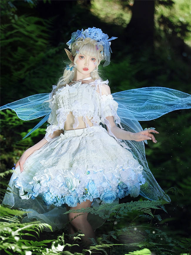 Boguta Flowers Theme Get Spring Lolita Petticoat