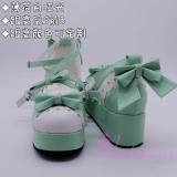 Sweet Two Colors Girls Lolita Sandals