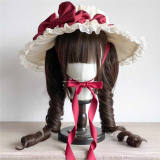 Antique Doll Handmade Lolita Hat