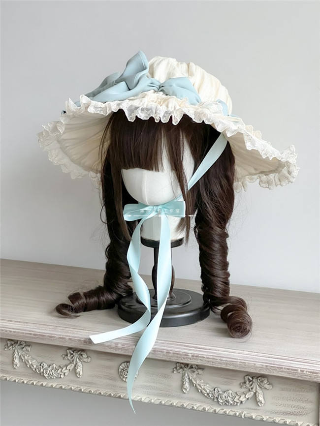 Antique Doll Handmade Lolita Hat