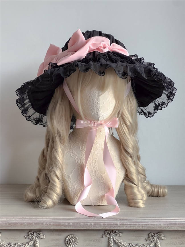 Antique Doll Handmade Lolita Hat