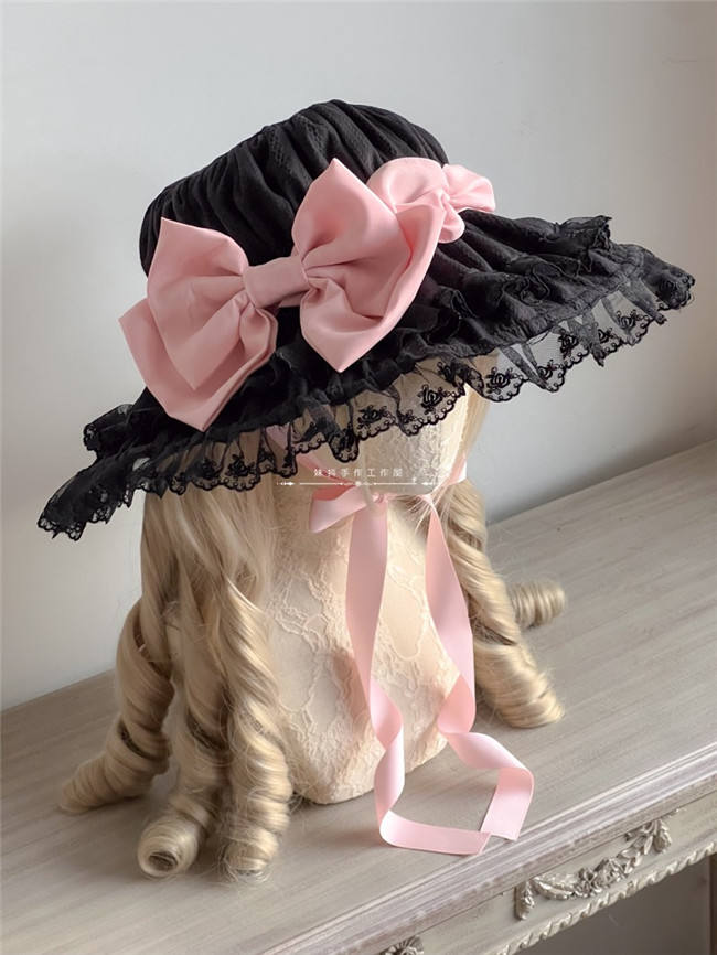 Antique Doll Handmade Lolita Hat