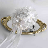 Bowknots Lace Lolita Top Hat