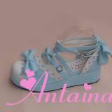 Sweet Two Colors Girls Lolita Sandals