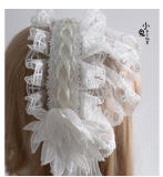 Handmade Gothic Lolita Headdress with Detachable Wings