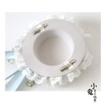 Bowknots Lace Lolita Top Hat