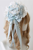 Bowknots Lace Lolita Top Hat