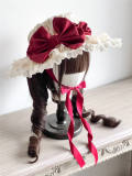 Antique Doll Handmade Lolita Hat
