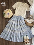 Miss Point Garden Sunflower Tiered Lolita Underskirt