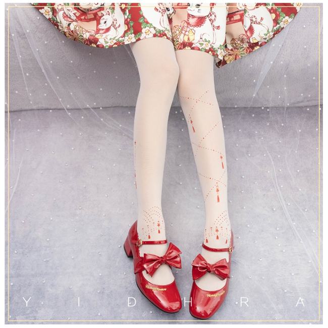 Yidhra Mid-Autumn Festival Chinese Style lolita Socks