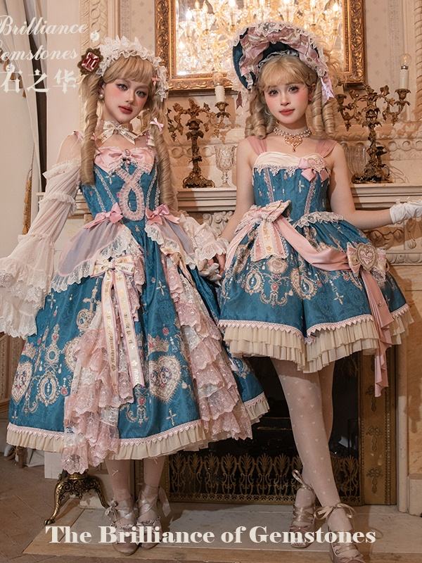 The Brilliance of Gemstones Original Lolita Dress