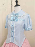 Gift Box Short Sleeves Lolita Blouse