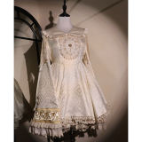 Lizbird Reincarnation of Time Doll Lolita Dress, Fake Collar, Hat and Bloomer
