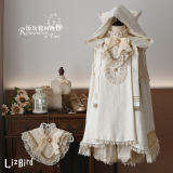 Lizbird Reincarnation of Time Doll Lolita Dress, Fake Collar, Hat and Bloomer