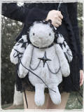Lolita Lace Plush Doll Bag Crossbody Bag