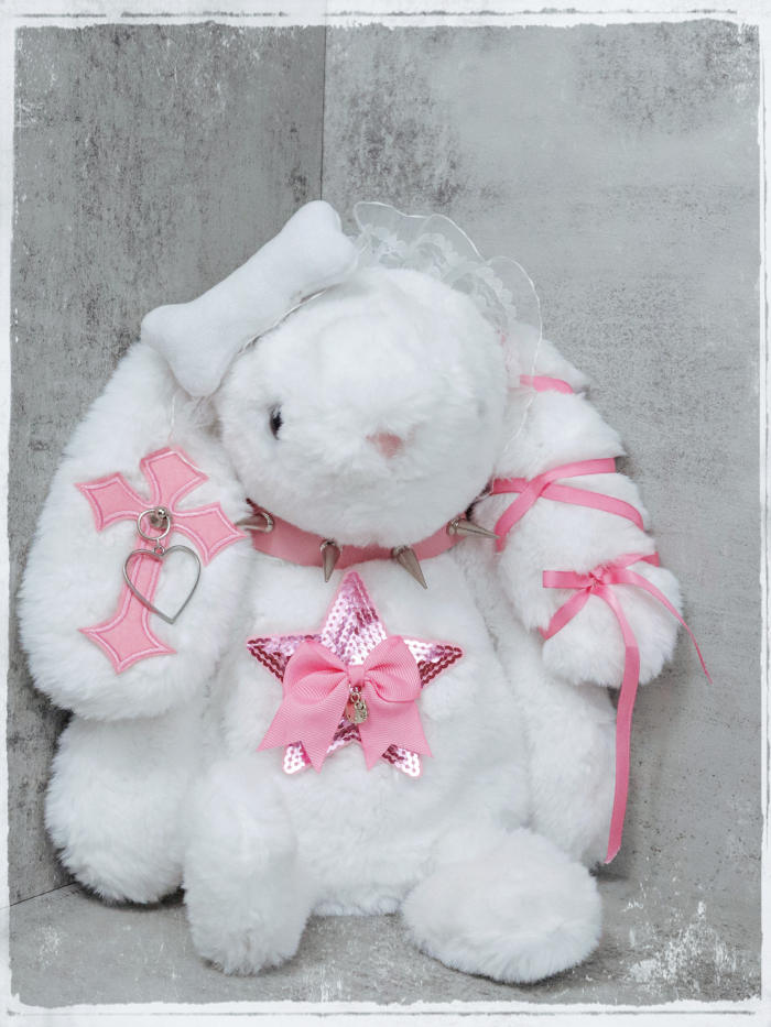 Lolita Lace Plush Doll Bag Crossbody Bag