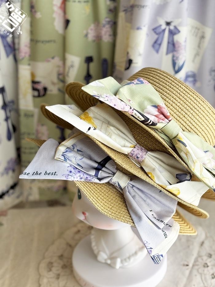 Watercolor Hyacinth Series Lolita Accessories