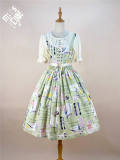 Watercolor Hyacinth Series Lolita Dress