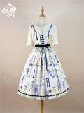 Watercolor Hyacinth Series Lolita Dress