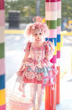 Circus Fairy Tale Super Sweet Lolita Dress, Choker and Ribbon