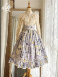 Watercolor Hyacinth Series Lolita Shirt and Skirt