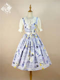 Watercolor Hyacinth Series Lolita Dress