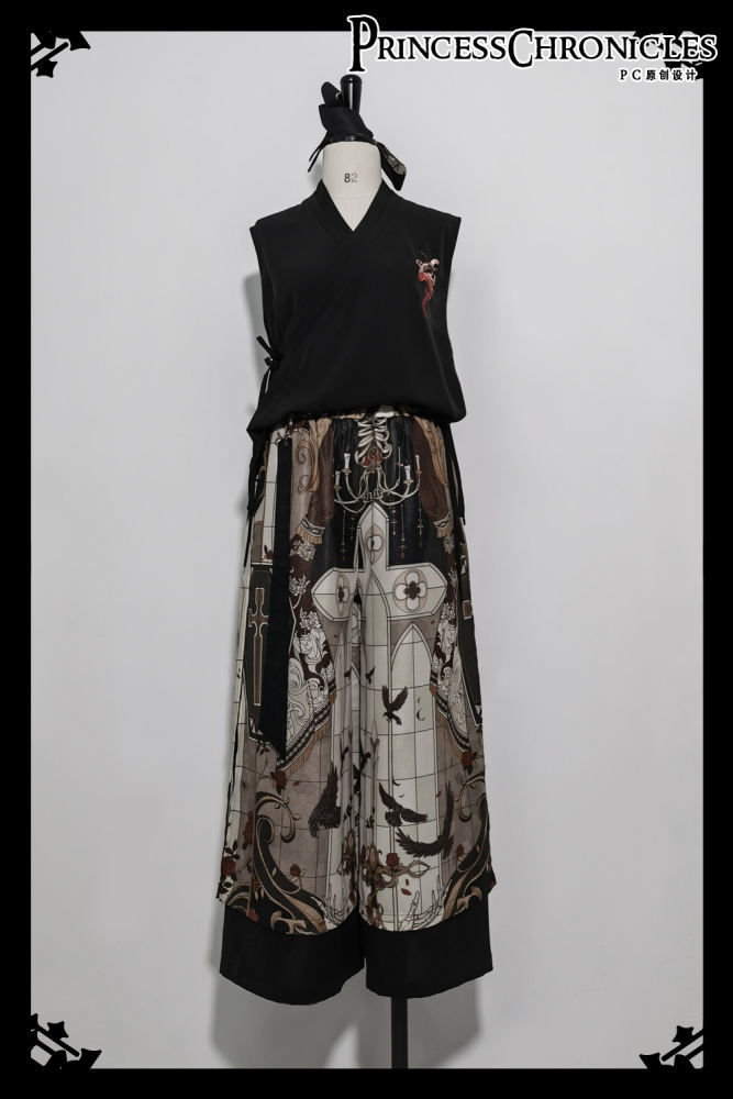 Princess Chronicles Dark Night Instruction Ouji Fashion Trousers