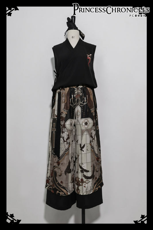 Princess Chronicles Dark Night Instruction Ouji Fashion Trousers