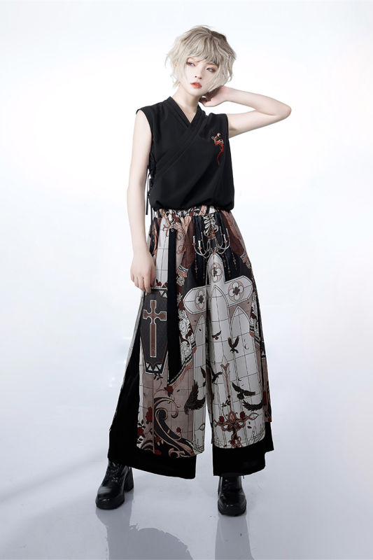 Princess Chronicles Dark Night Instruction Ouji Fashion Trousers