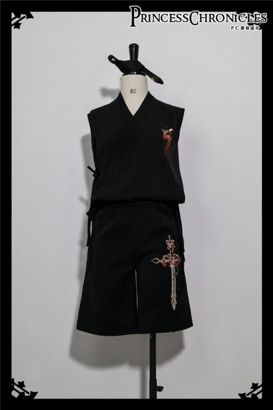 Princess Chronicles Dark Night Instruction Sleeveless Shirt Ouji Fashion