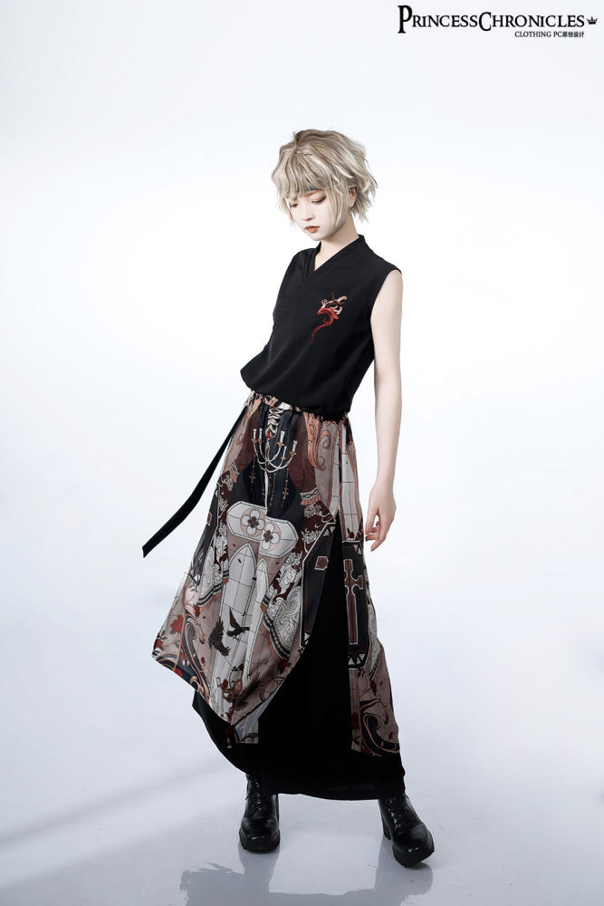 Princess Chronicles Dark Night Instruction Ouji Fashion Trousers