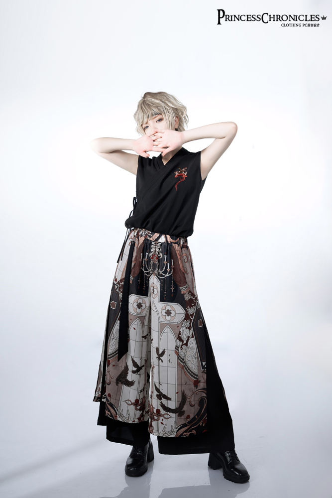 Princess Chronicles Dark Night Instruction Ouji Fashion Trousers