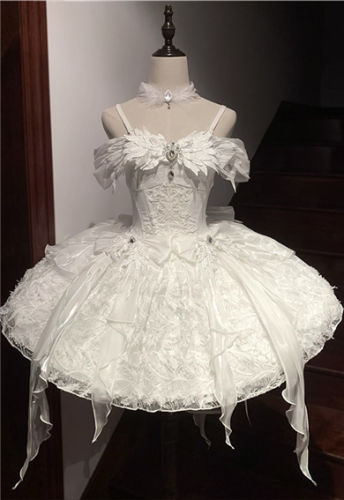 When the Feathers Fall Away Fairy Dress