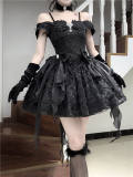 When the Feathers Fall Away Fairy Dress