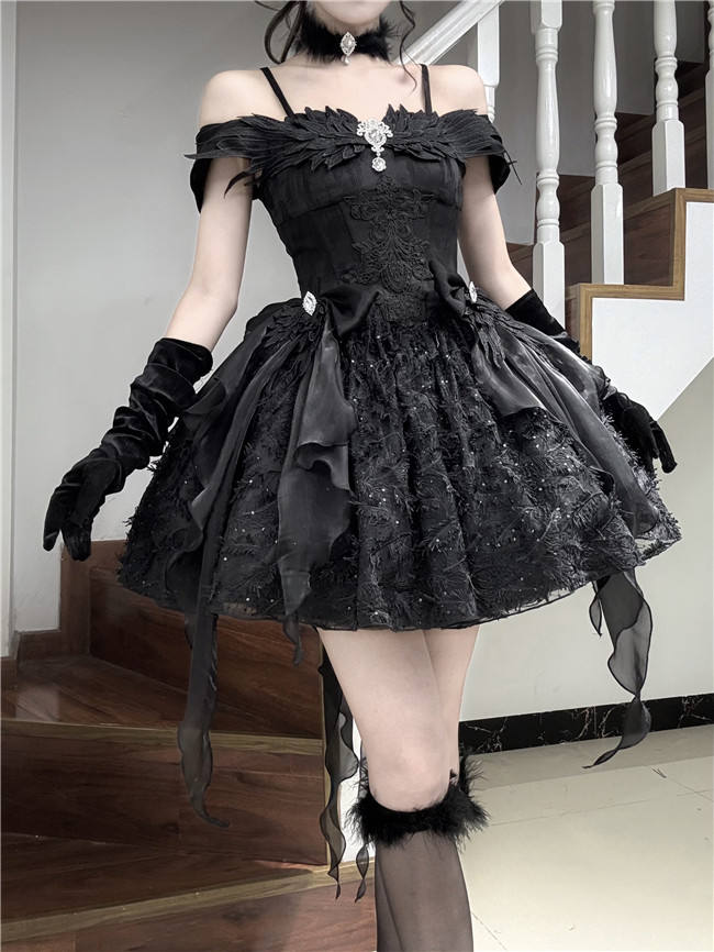 When the Feathers Fall Away Fairy JSK Dress