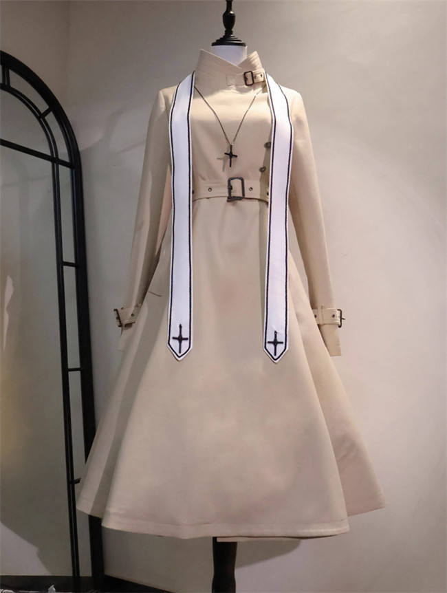 Lizbird Theory of God Trench Coat