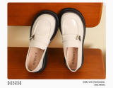 Earl Cat Leather Loafers Platform Shoes