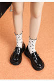 Earl Cat Leather Loafers Platform Shoes