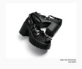 Earl Cat Multiple Belts Lolita Heels Shoes