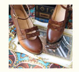 Double Bow High Heel Lolita Shoes