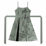 Bamboo Print Han Style Dress Set
