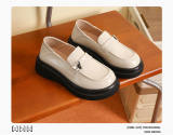 Earl Cat Leather Loafers Platform Shoes