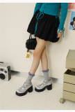 Earl Cat Multiple Belts Lolita Heels Shoes