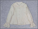 Antique Doll Double Layers Lace Collar Lolita Blouse