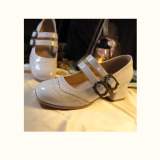 Medium thick heel Retro French Lolita Shoes